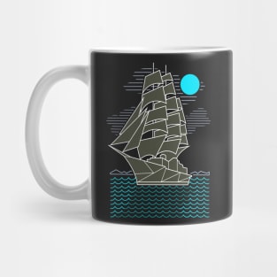 Vector Ghost Ship Mug